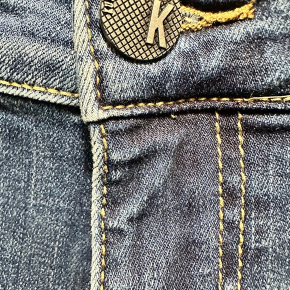 Kut from the Kloth Blue Flare Wide Leg Jeans - Picture 3 of 15